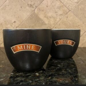 ☘️ Baileys Yours and Mine Bailey’s Irish Cream cups set of 2